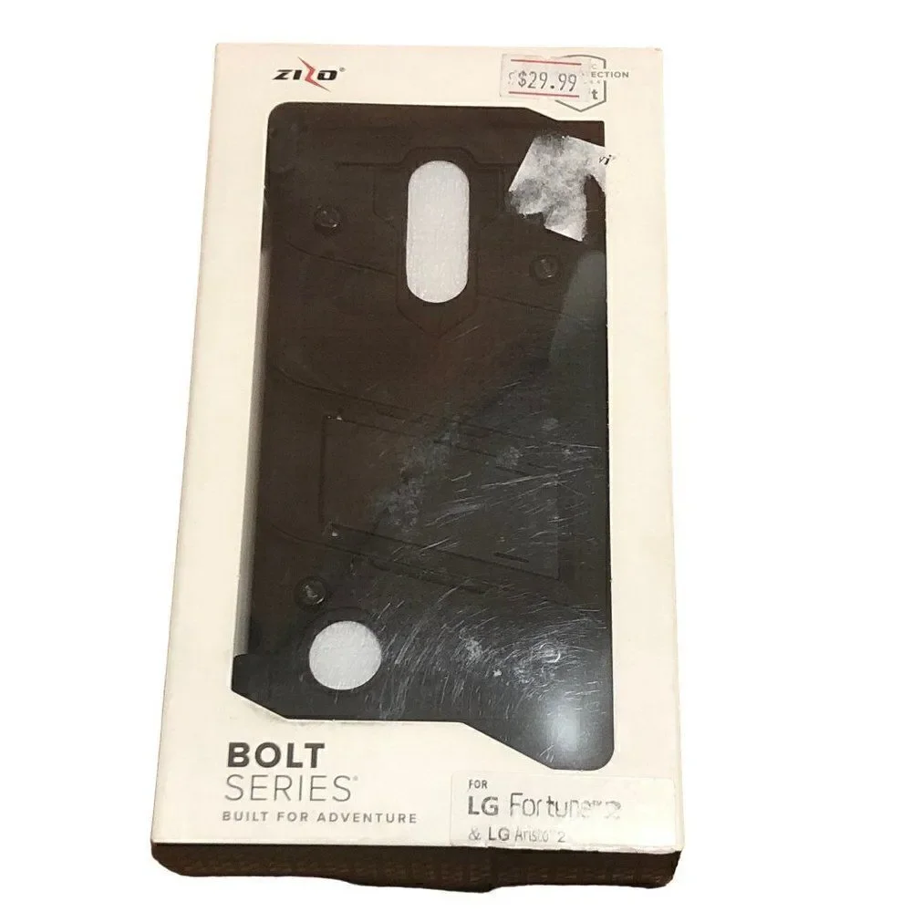 ZIZO Bolt Series LG Fortune 2 & Aristo 2 Phone Case Black
